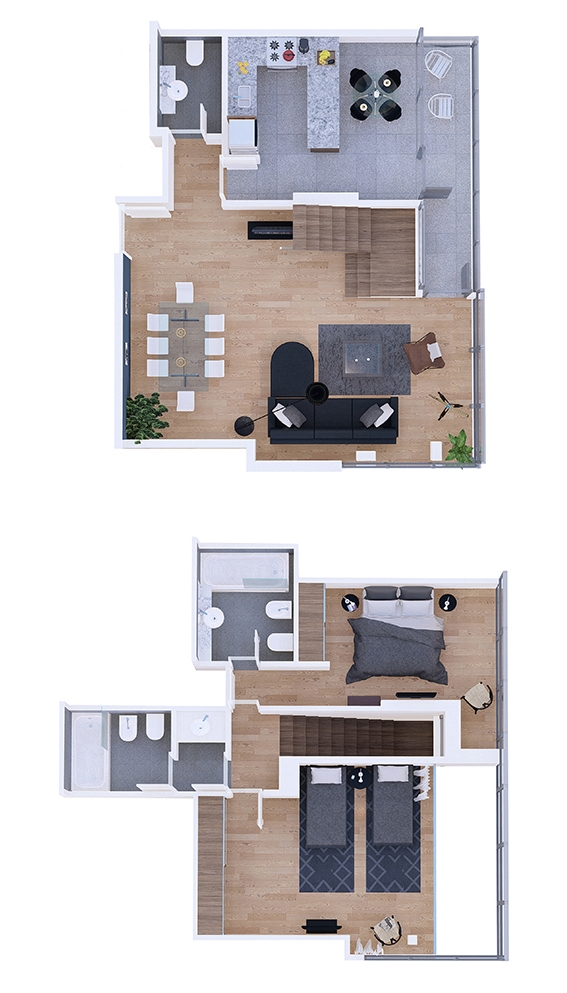Apartment in Palermo Soho Floorplan