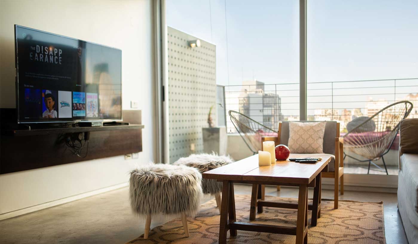 Cool One Bedroom Duplex in Palermo Hollywood with Rooftop Pool