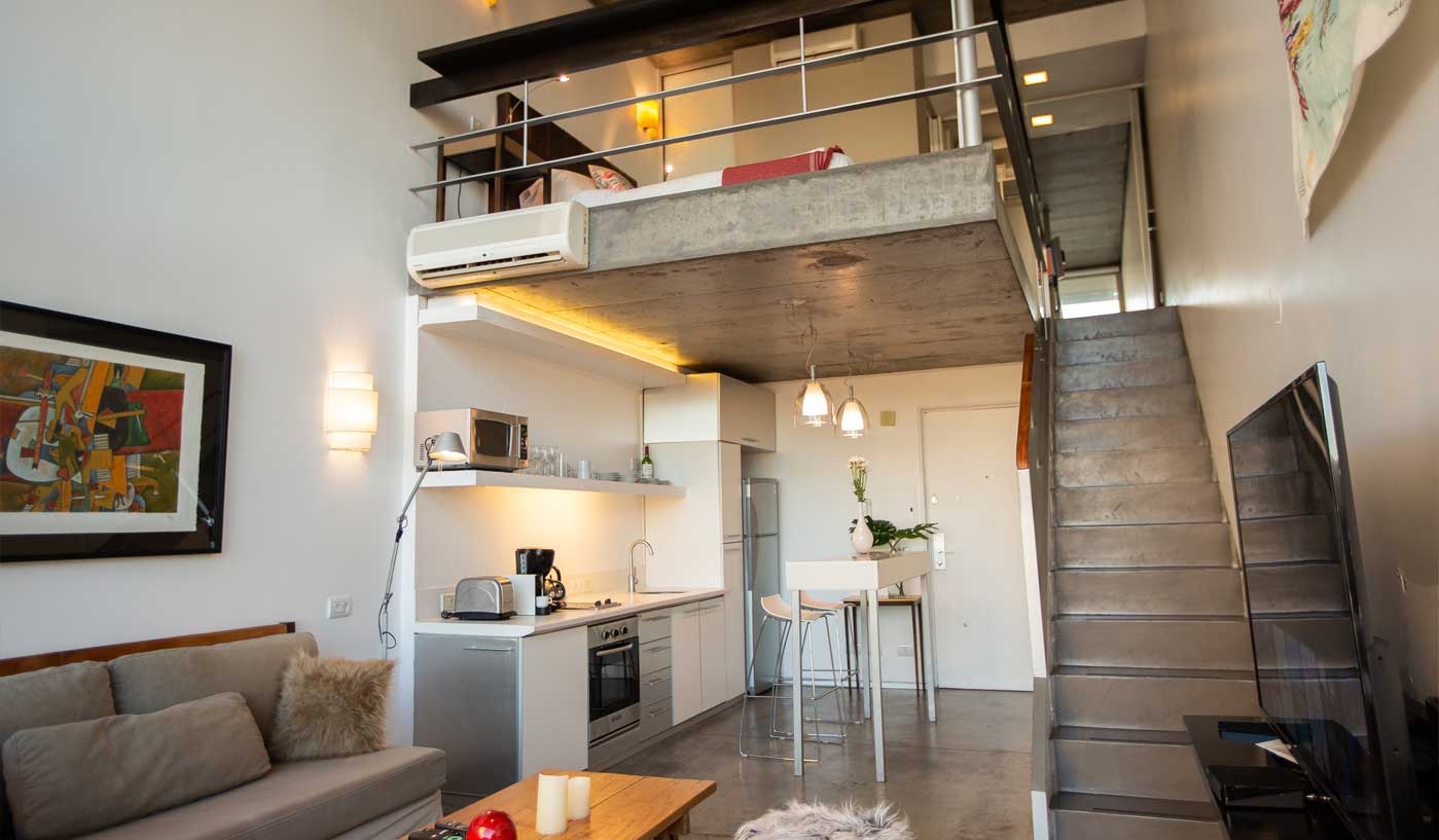 Cool One Bedroom Duplex in Palermo Hollywood with Rooftop Pool