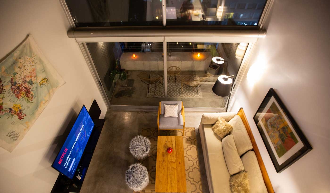 Cool One Bedroom Duplex in Palermo Hollywood with Rooftop Pool