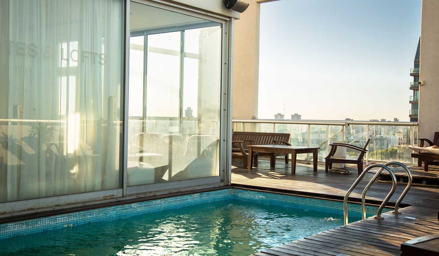 Cool One Bedroom Duplex in Palermo Hollywood with Rooftop Pool