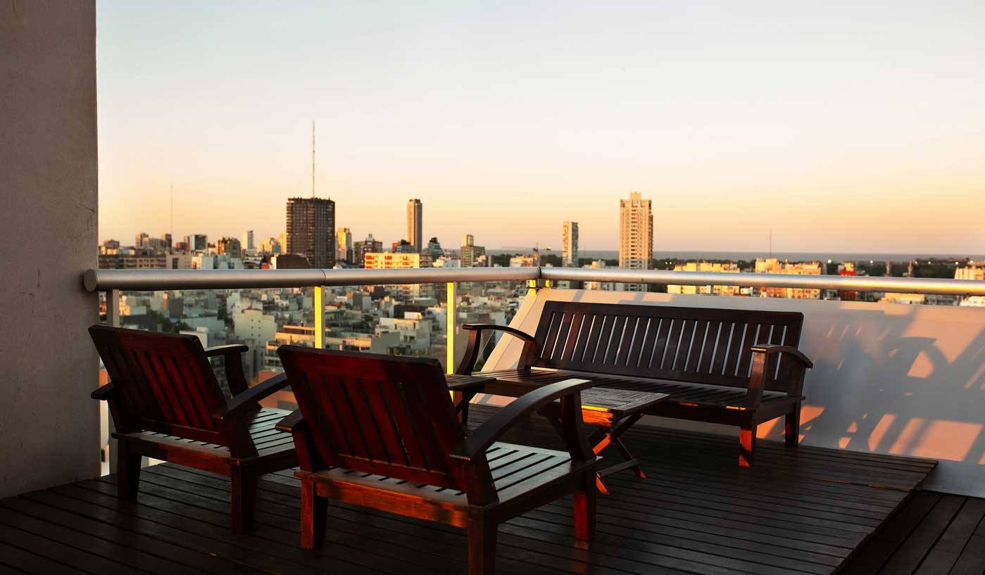 One Bedroom Stylish Duplex in Palermo Hollywood with Rooftop Pool