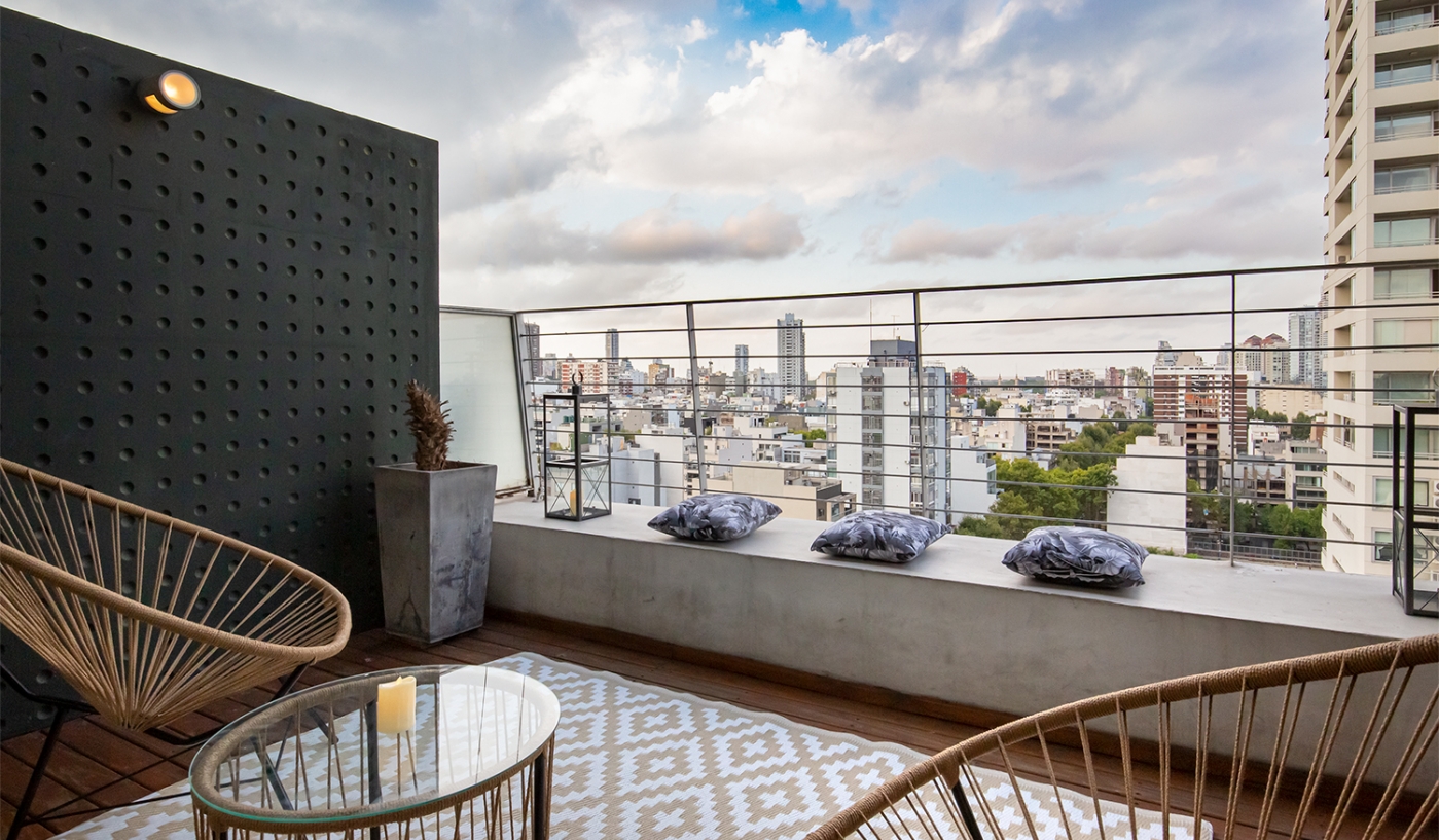 One Bedroom Stylish Duplex in Palermo Hollywood with Rooftop Pool