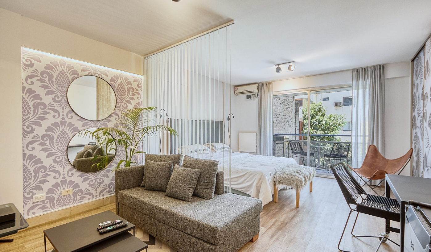 Spacious Studio with BBQ in Palermo Soho