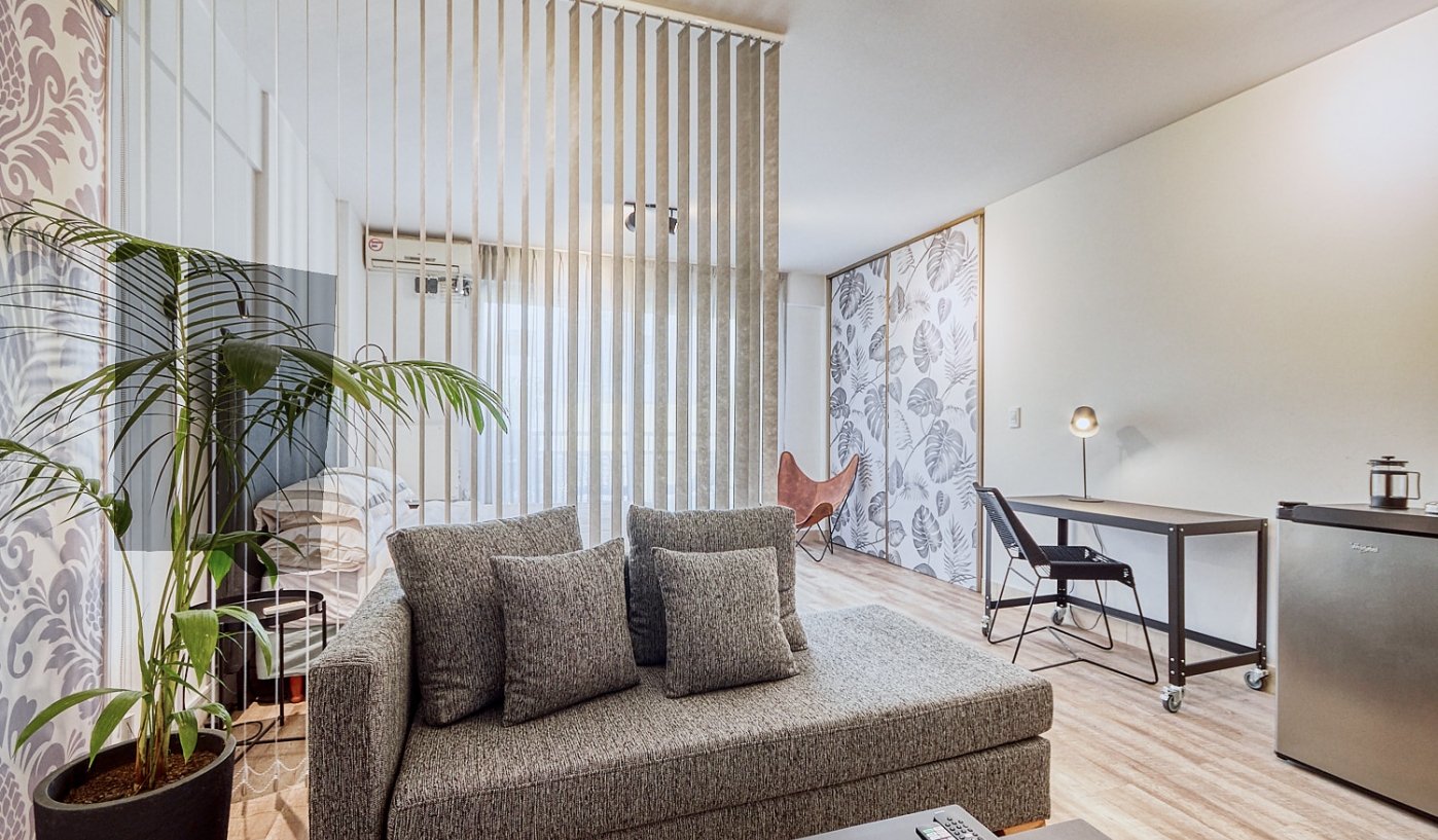 Spacious Studio with BBQ in Palermo Soho