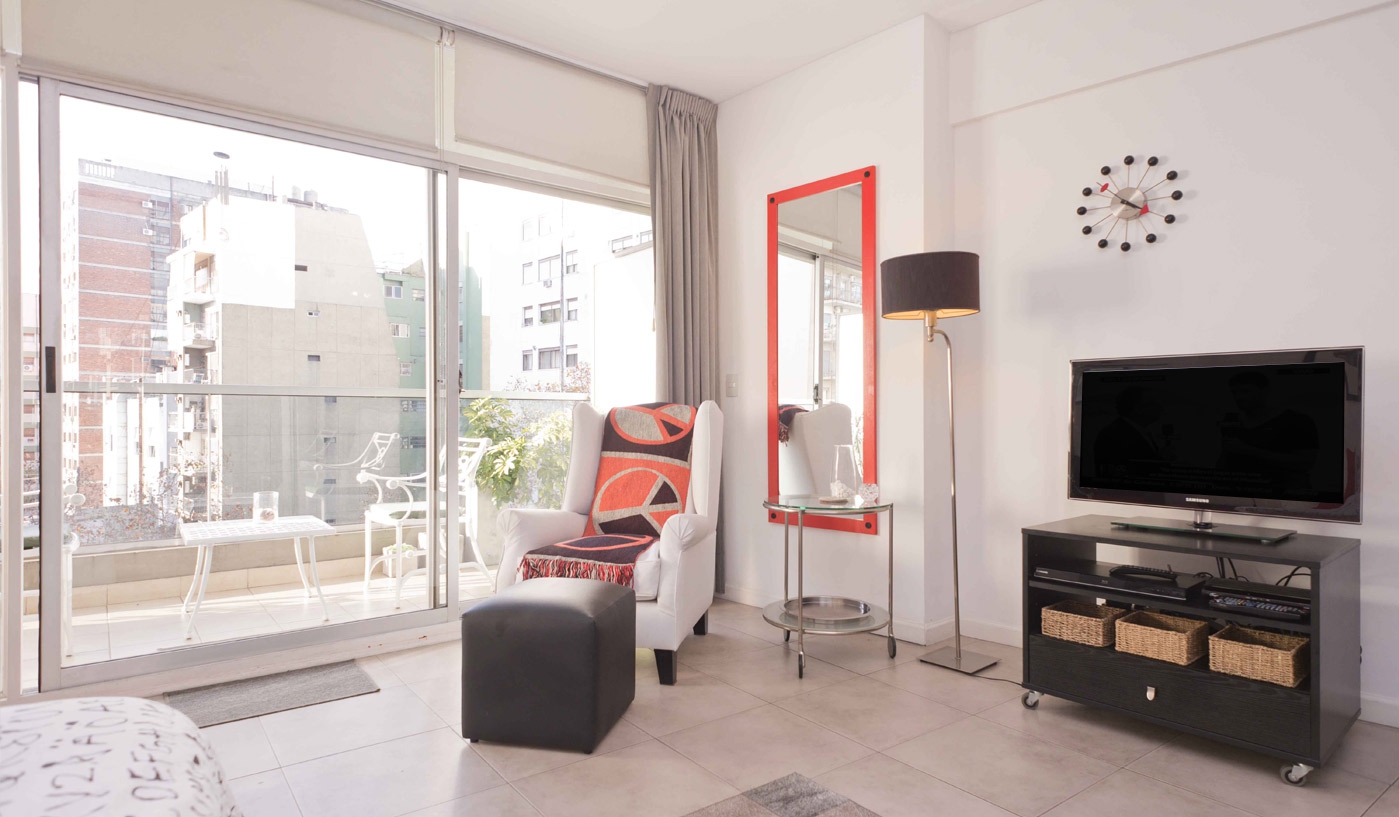 Studio with Pool and Gym in Recoleta